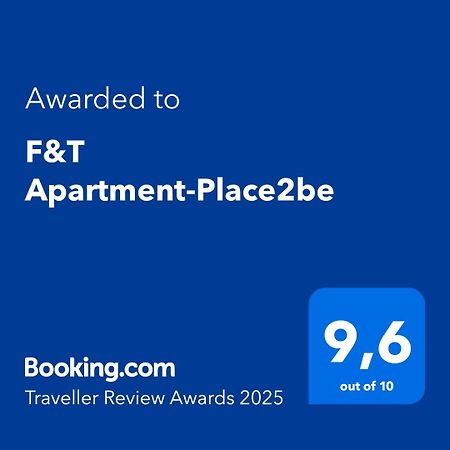F&T Apartment-Place2Be Zagreb Exterior foto